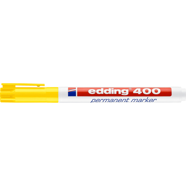 edding 400 "Permanent-Marker" - Gelb