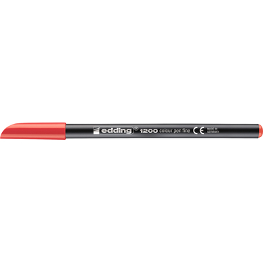 Edding Fasermaler edding 1200 colourpen 1mm rot