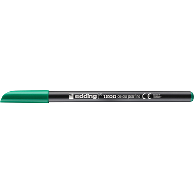 Edding Fasermaler edding 1200 colourpen 1mm grün
