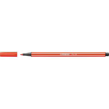 STABILO Fasermaler Pen 68, hellrot