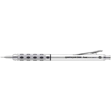 Pentel Druckbleistift Graphgear 1000 0,5mm silber/schwarz