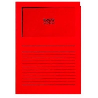 ELCO Organisationsmappe Ordo A4 29489.92 classico, rot 100 Stück