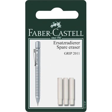 FABER-CASTELL Ersatzradierer für Druckbleistift GRIP