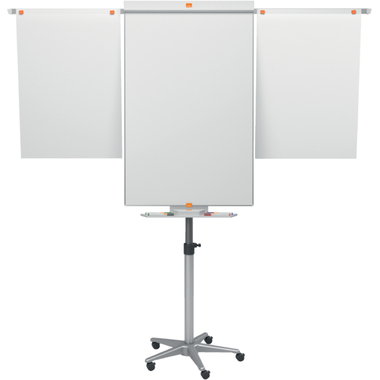 Nobo Chevalet mobile Classic en acier avec bras escamotables