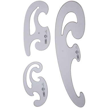 M+R Burmesterkurvenset 13/17/32cm 770830030 3-teilig