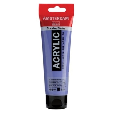 AMSTERDAM Acrylfarbe 120ml Ultramarinviolett Hell