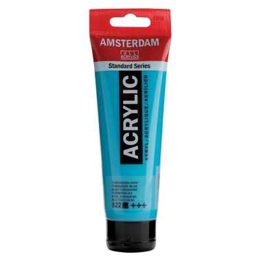 AMSTERDAM Acrylfarbe 120ml Türkisblau
