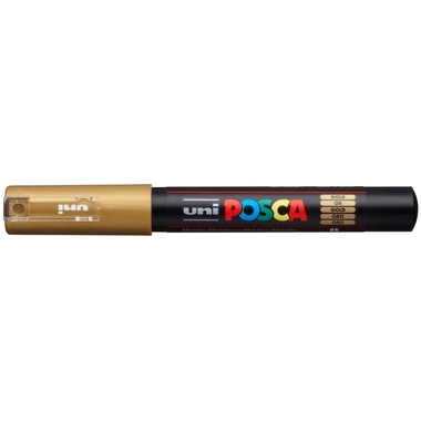 Marqueur Posca Pointe conique extrafine Or