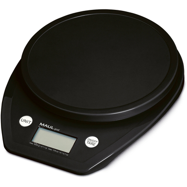 MAUL Briefwaage MAULgoal 1646090 Batterie, 5000g, schwarz