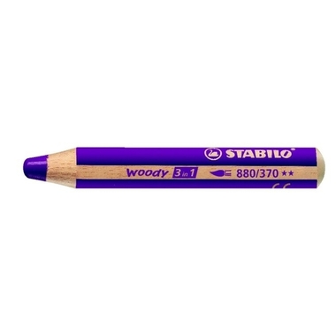 STABILO Multitalentstift woody 3 in 1, rund, erika