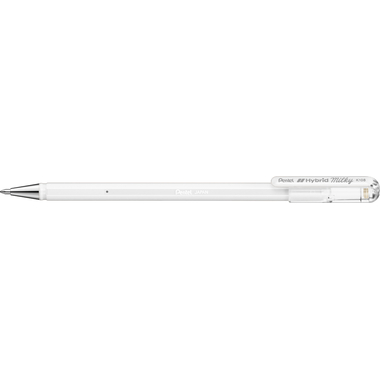 Pentel Gel Roller Milky - White, none