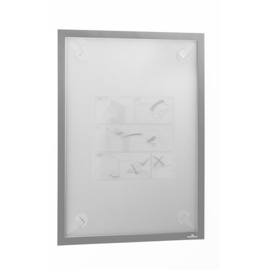 Durable Informationsrahmen Duraframe Wallpaper A3 silber