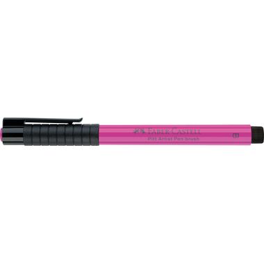 Faber Castell PITT artist pen brush Purpurrosa Mittel