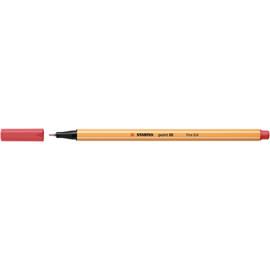 Fineliner STABILO point 88/47 feines Rostrot