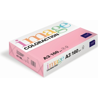 IMAGE COLORACTION Kopierpapier Coral A3 285139 160g, rosa 250 Blatt
