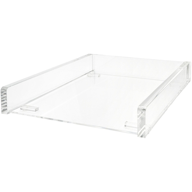 WEDO Briefablage CRISTALLIC Acryl 608016 31×4.8×24.2cm transparent