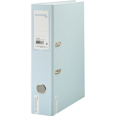 ANCOR Ordner 8cm Emboss 84788 blau A4