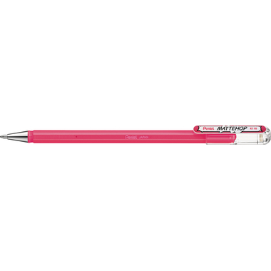 Pentel Mattehop Gel Rollerball Pen Pink, Pink