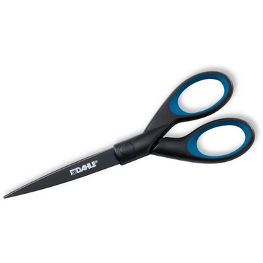 5 x Dahle Universalschere Titanium 18 cm schwarz/blau