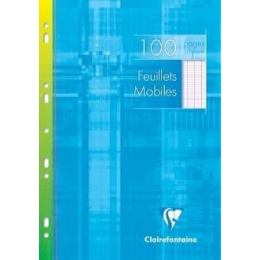 CLAIREFONTAINE Feuille perforée classeur A4 1731 a. colonnes 50 pcs.