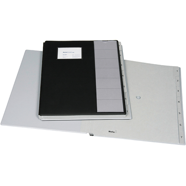 BIELLA Pultmappe Pronto A4 32040702U schwarz 7-teilig