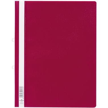 Durable Clear View A4 Folder Red 25 258003