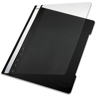 LEITZ Standard Plastik-Hefter A4 41910095 schwarz