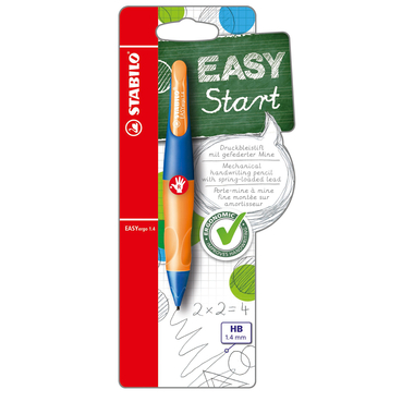 STABILO Druckbleistift EASYergo 1.4, ultramarin/neonorange