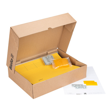 BIELLA Hängemappen-Set A4 27125520U braun 32x25cm 25 Stück