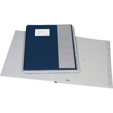 BIELLA Pultmappe Pronto A4 32040707U dunkelblau 7-teilig