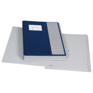 BIELLA Pultmappe Pronto A4 32041207U dunkelblau 12-teilig