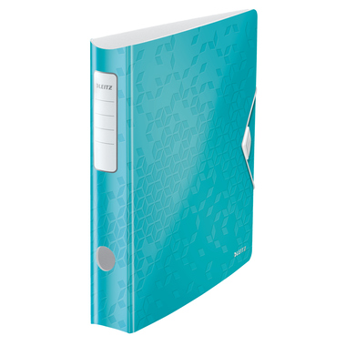 LEITZ Ordner WOW Active 180° 6.5cm 11070051 eisblau A4