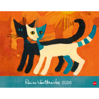 HEYE Bildkalender 2026 21891+26 R. Wachtmeister DE 44x34cm