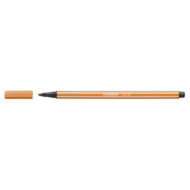STABILO Stylo feutre Pen 68, ocre foncé
