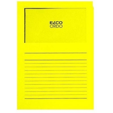 ELCO Organisationsmappe Ordo A4 29489.72 classico, int.gelb 100 Stück