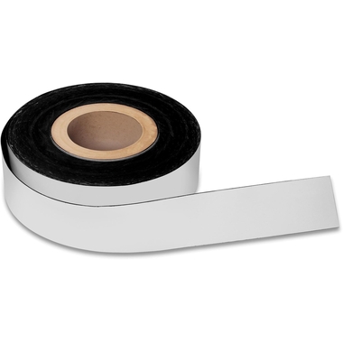 magnetoplan Magnetband, PVC, weiß, 15 mm x 30 m