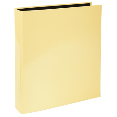 Exacompta Aquarel Ring Binder 25mm 2 Ring Yellow - Pack of 10, Yellow