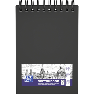 Skizzenbuch Oxford A5 50 Blatt 100 Gramm Spirale