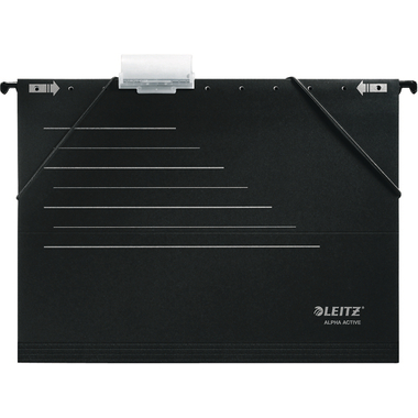LEITZ Hängemappe Alpha Active A4 19253095 schwarz 26cm 5 Stück