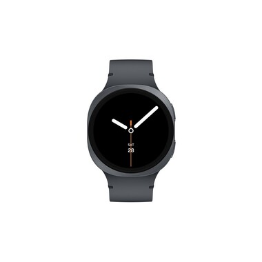 Samsung Galaxy Watch 8 3,3 cm (1.3") AMOLED 40 mm Numérique 438 x 438 pixels Écran tactile Graphite Wifi GPS (satellite)