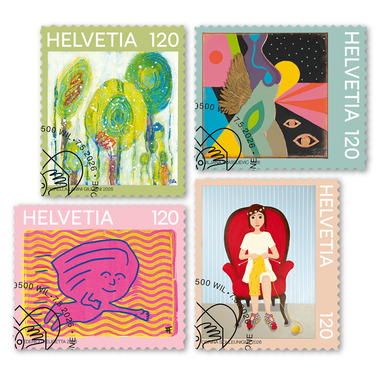 Briefmarken-Serie "Inklusion – Mentale Gesundheit"