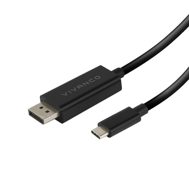 Adaptateur USB-C vers DisplayPort 4K/60 Hz 1,5 m, noir | Vivanco