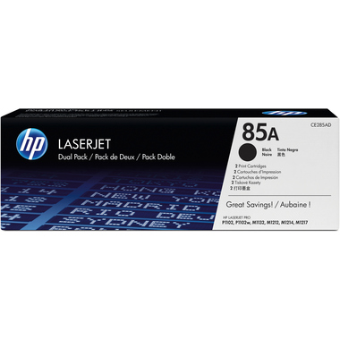 HP Toner Original HP CE285AD schwarz