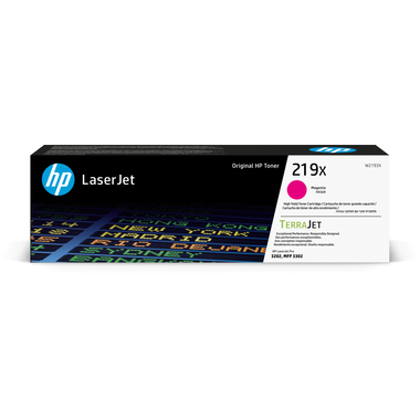 HP Toner-Modul 219X magenta W2193X CLJ Pro 3202/MFP 3302 2500 S.