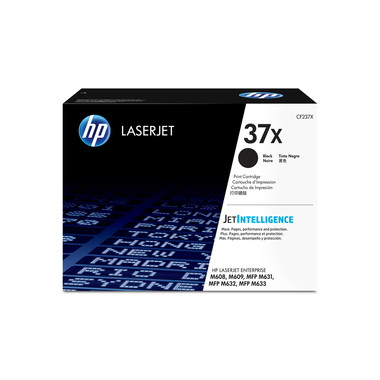HP Toner 37X dorigine noir 25000 pages CF237X
