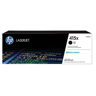 HP Cartouche toner 415X noir W2030X CLJ Pro M454/MFP M479 7500 p.
