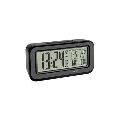 TFA Dostmann Digitalwecker Boxx Schwarz