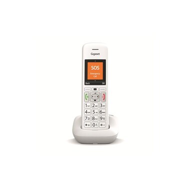 Gigaset Schnurlostelefon E390 Weiss