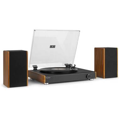 Audizio Plattenspieler RP335 Braun/Schwarz