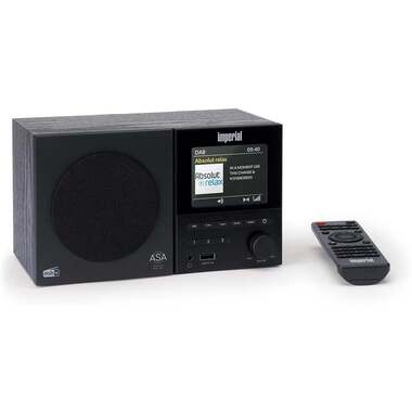 Imperial DABMAN-120BK DAB+ FM Radio Speaker with Bluetooth & Remote Control